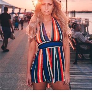 PLT multi colored romper
